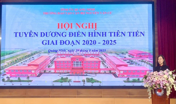 Hội nghị tuyên dương điển hình tiên tiến giai đoạn 2020 - 2025 và phát động phong trào thi đua giai đoạn 2025 - 2030
