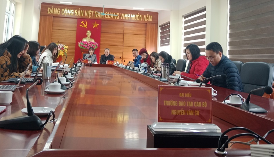 Trường Đào tạo cán bộ Nguyễn Văn Cừ tham gia họp báo phát động cuộc thi chính luận về bảo vệ nền tảng tư tưởng của Đảng lần thứ Tư - năm 2024